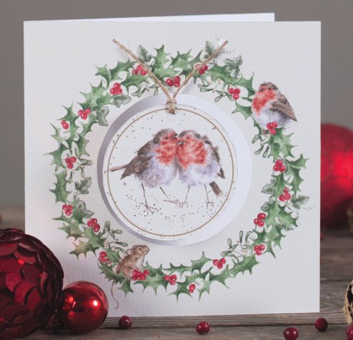Wrendale Designs Christmas Decoration Cards