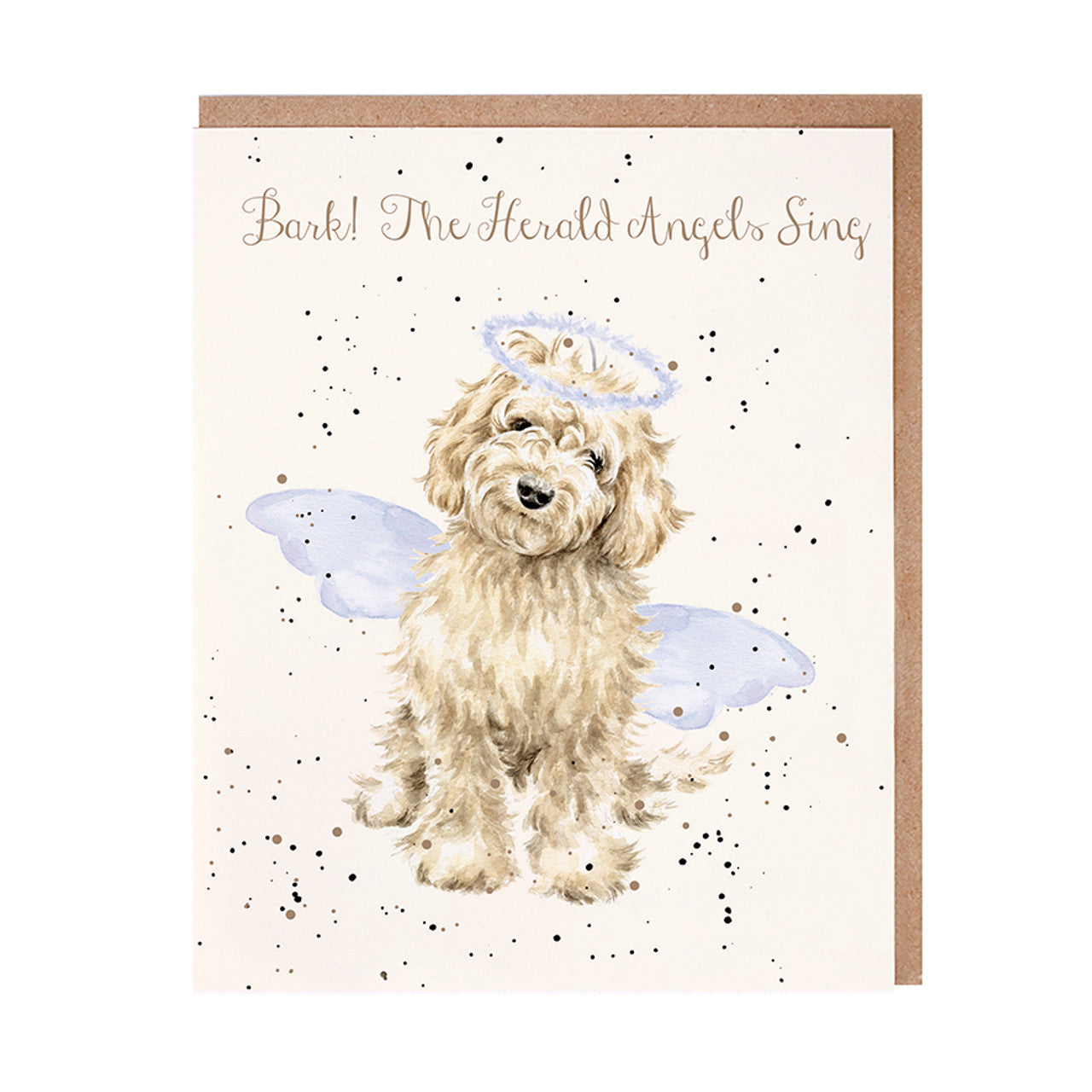 Wrendale Designs Christmas Card re DOG bichon friseX