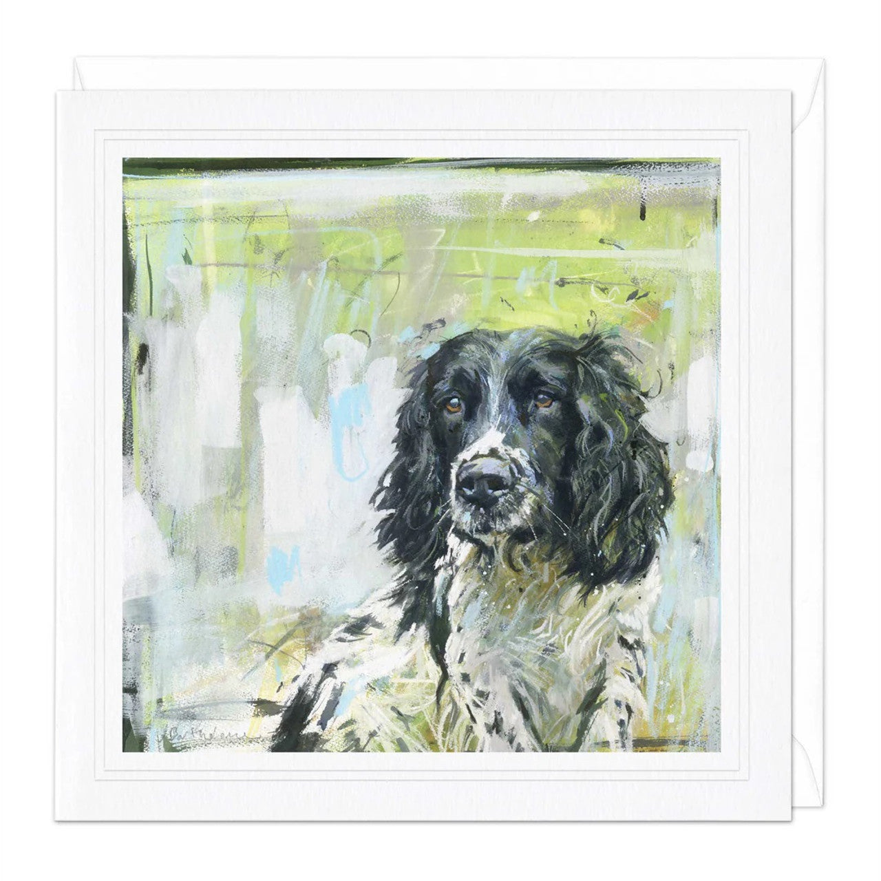 Whistlefish card SPRINGER SPANIEL