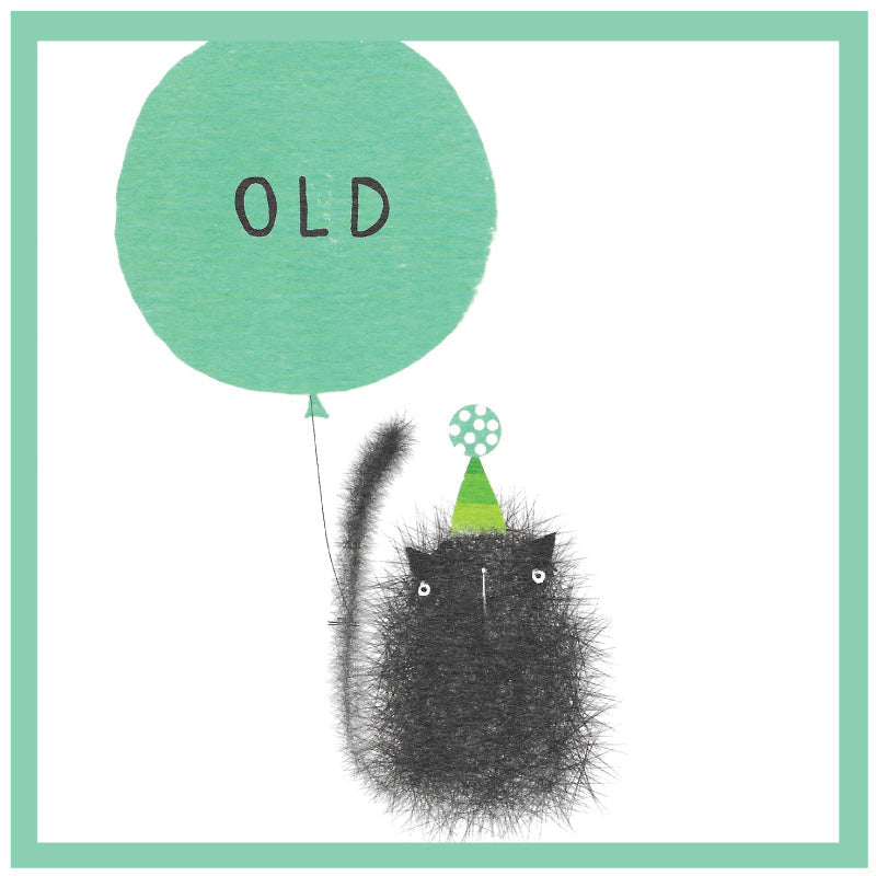 Cinnamon Aitch Margot Birthday Card Cat OLD