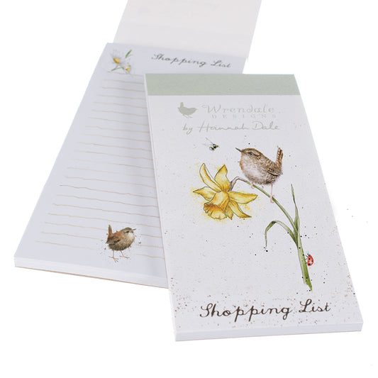 Wrendale Designs Shopping Pad magnetic WREN bee ladybird