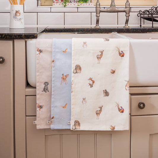 Wrendale Designs Tea Towel COWS
