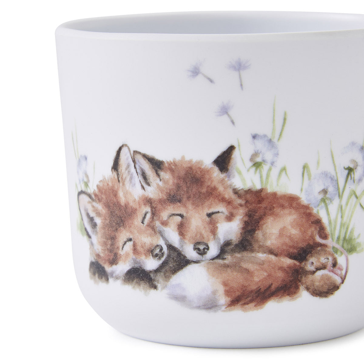 Wrendale Designs Little Wren Royal Worcester Cup FOX CUBS