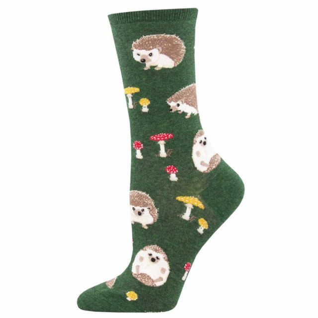 Socksmith Socks Medium (women) HEDGEHOGS fun guy