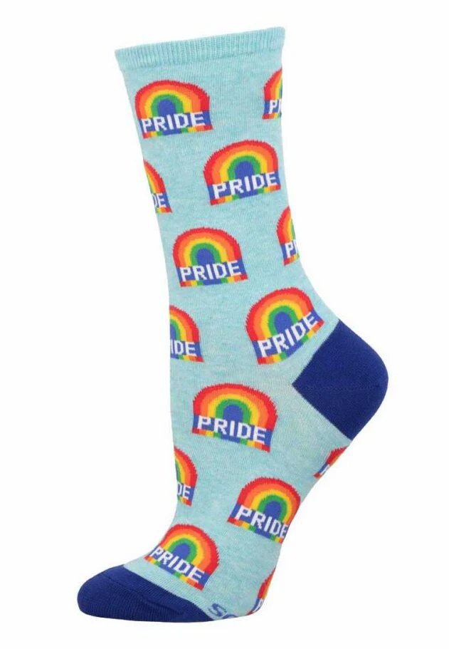 Socksmith Socks Medium (women) PRIDE rainbow blue