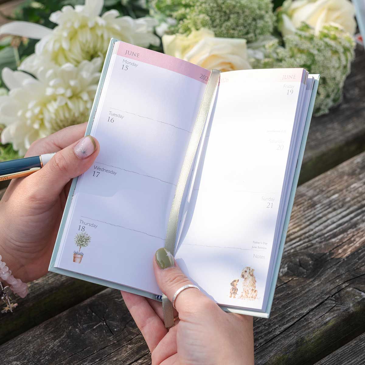 Wrendale Designs 2026 Diary Slim COUNTRY SET