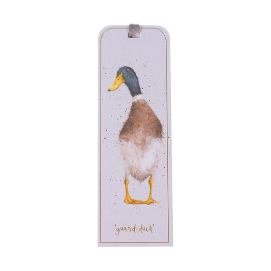 Wrendale Designs Bookmark featuring Hannah Dale's artwork of a Duck