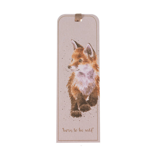 Wrendale Designs Bookmark featuring Hannah Dale's artwork of a Fox cub out and about