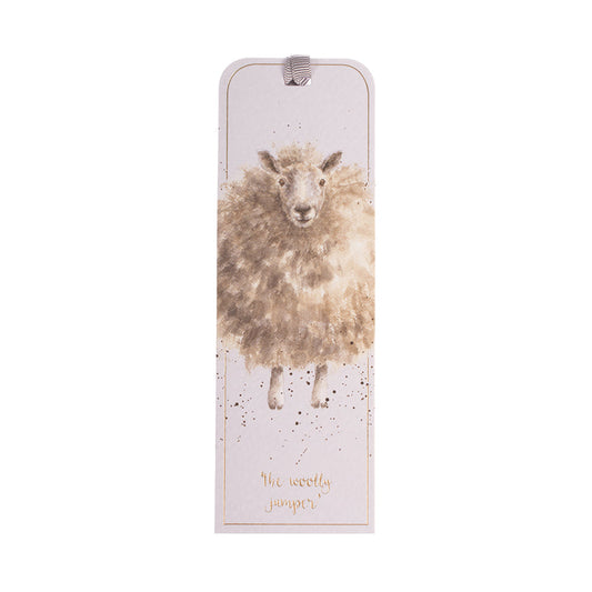 Wrendale Designs Bookmark featuring Hannah Dale's artwork of a woolly sheep