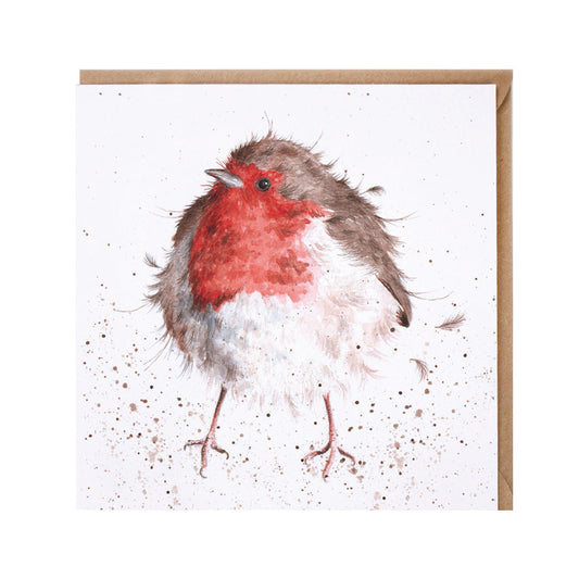 Wrendale Designs card Country Set THE JOLLY ROBIN robin