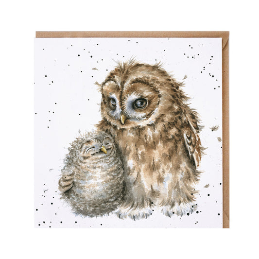 Wrendale Designs card Country Set OWL-WAYS BY YOUR SIDE owls