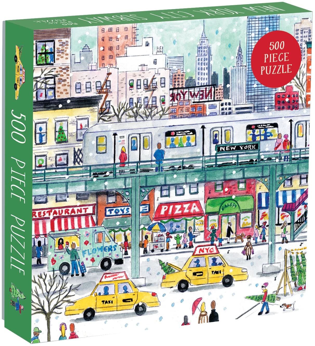 Michael Storrings New York Public Library 1000 Piece Jigsaw Puzzle