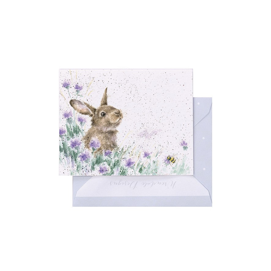 Wrendale Designs Mini card Hare THE MEADOW