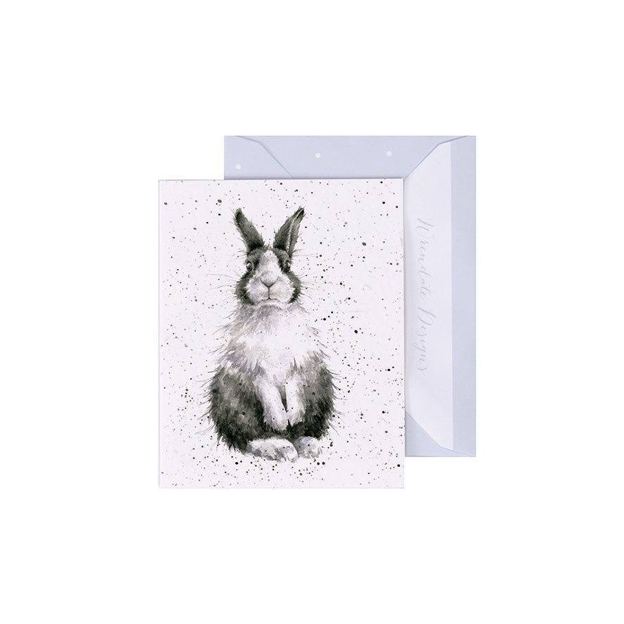 Wrendale Designs Mini card Rabbit HOP IT