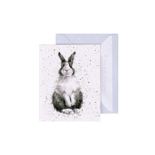 Wrendale Designs Mini card Rabbit HOP IT 