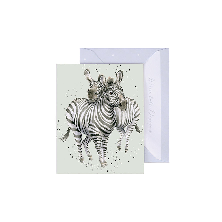 Wrendale Designs Mini card Zebras STILL MY FAVOURITE