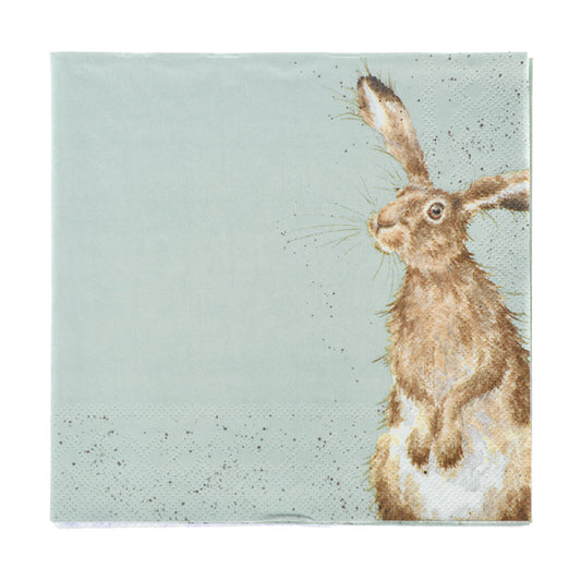 Wrendale Designs Napkins HARE & BEE