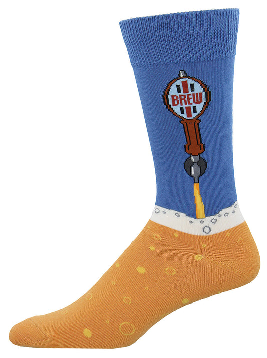 Socksmith Socks Large (men) BEER TAPS blue
