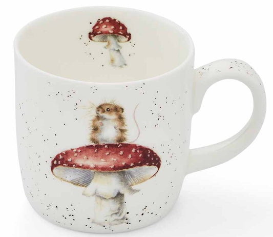 Wrendale Designs Mug MOUSE & Mushroom