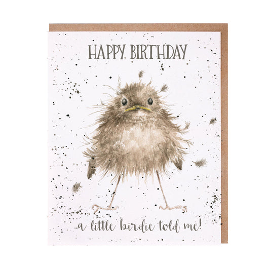 Wrendale Designs card Occasions Birthday LITTLE WREN wren
