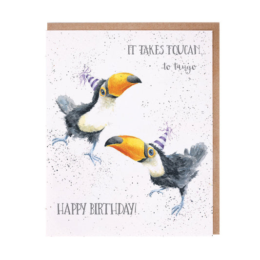 Wrendale Designs card Occasions Birthday TOUCAN toucan 
