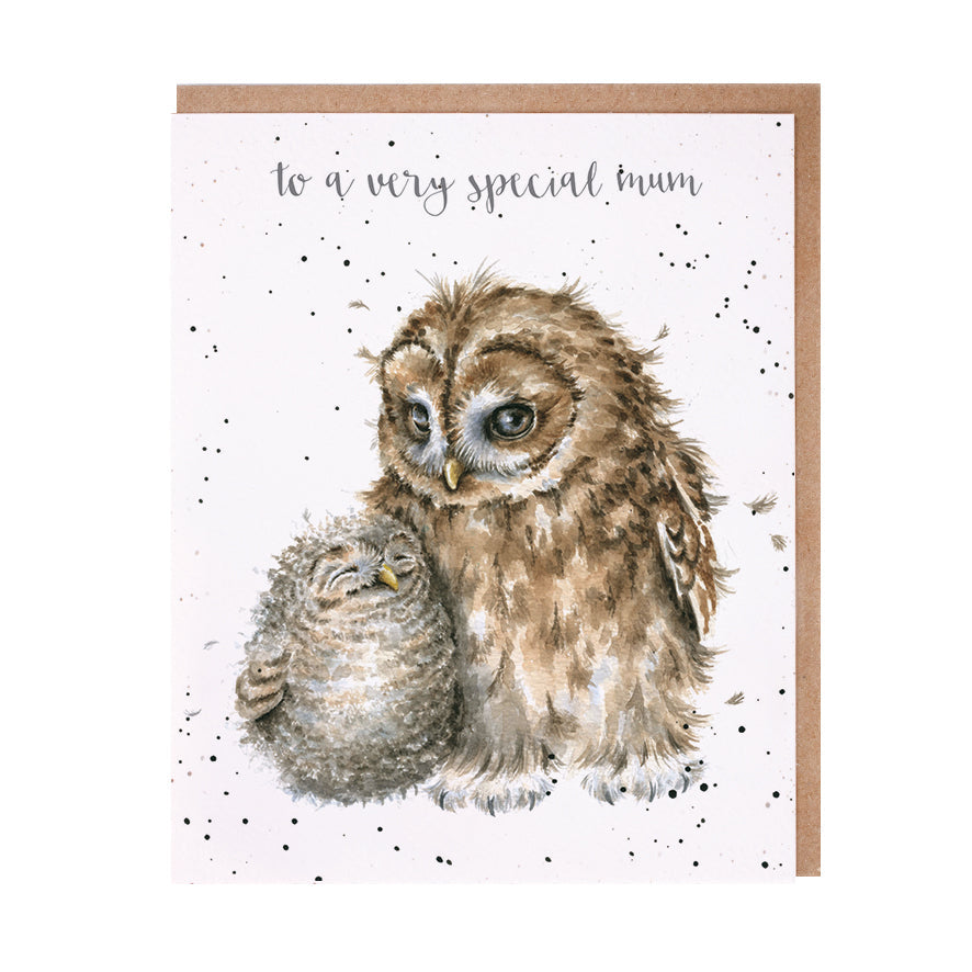 Wrendale Designs card Occasions Mother OWL ALWAYS LOVE YOU owls
