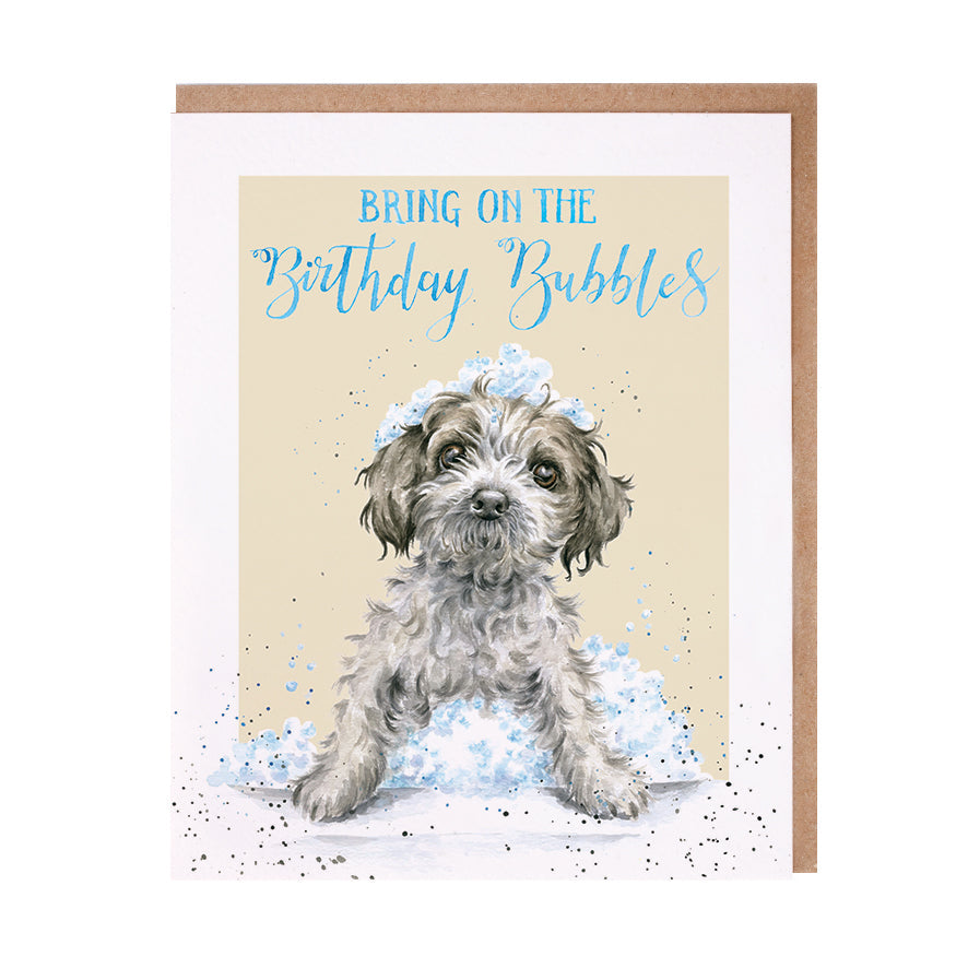 Wrendale Designs card Animal Celebrations Birthday DOG Maltese cross