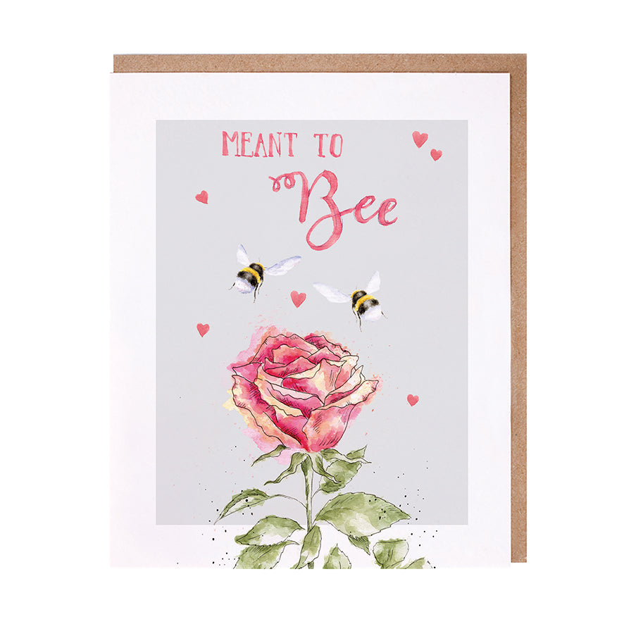 Wrendale Designs card Animal Celebrations Engagement BEES