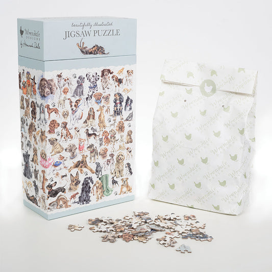 Wrendale Designs Jigsaw Puzzle 1000pc A DOG'S LIFE