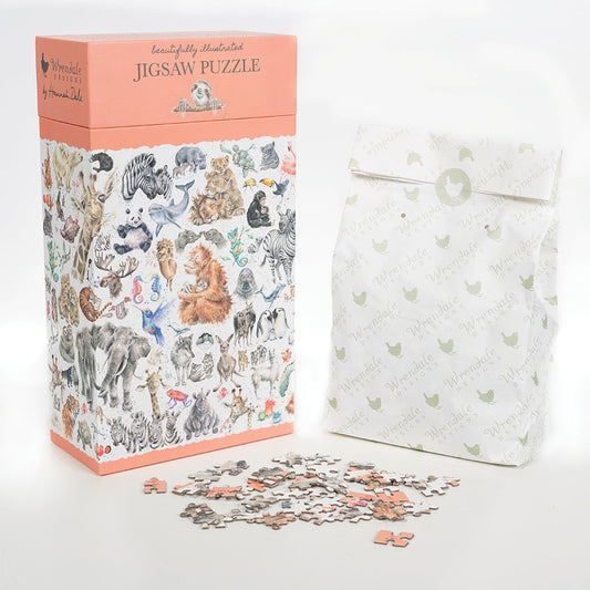 Wrendale Designs Jigsaw Puzzle 1000pc ZOOLOGY