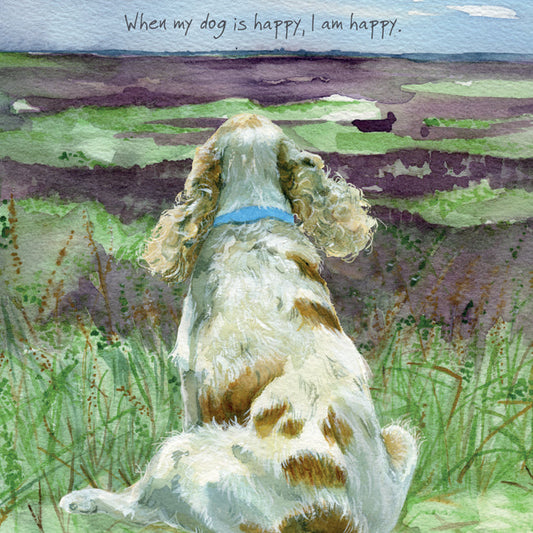 The Little Dog Laughed Greeting Card Dog RESCUE Tilly