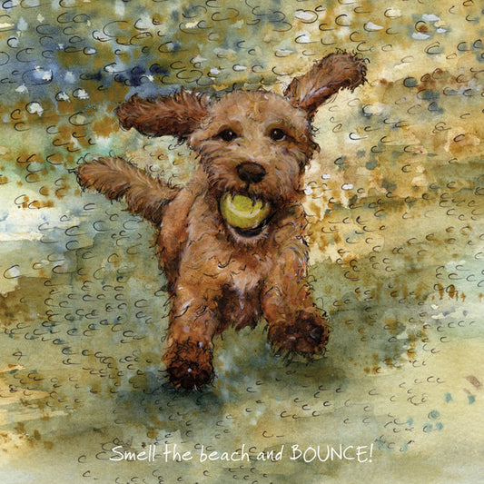 The Little Dog Laughed Greeting Card Dog COCKAPOO Stitch