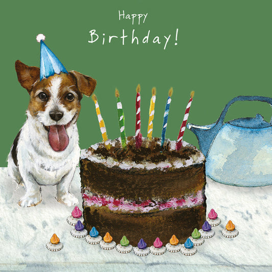 The Little Dog Laughed Birthday Card Dog JACK RUSSELL Dexter