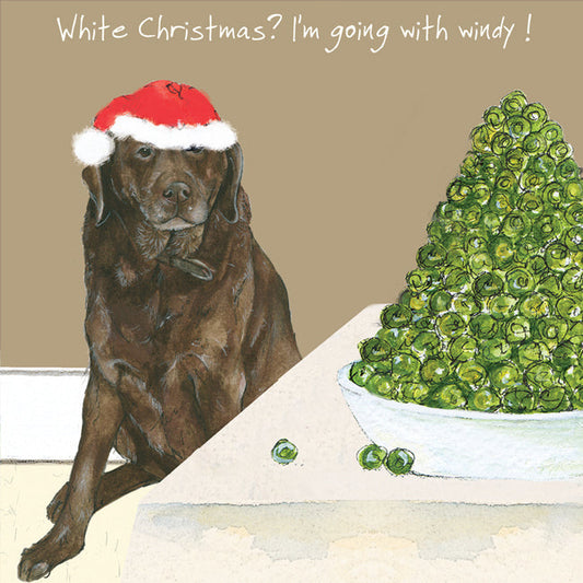 The Little Dog Laughed Christmas Card Dog LABRADOR Bea