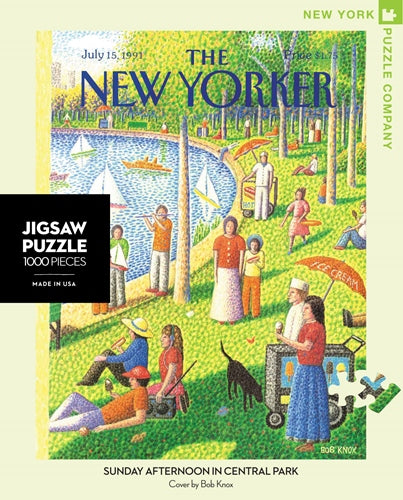 Jigsaw New York Puzzle Co SUNDAY CENTRAL PARK 1000pc