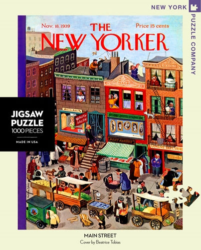 Jigsaw New York Puzzle Co MAIN STREET 1000pc