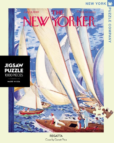 Jigsaw New York Puzzle Co REGATTA 1000pc