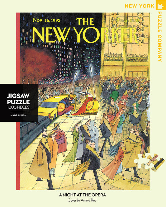 Jigsaw New York Puzzle Co A NIGHT AT THE OPERA 1000pc