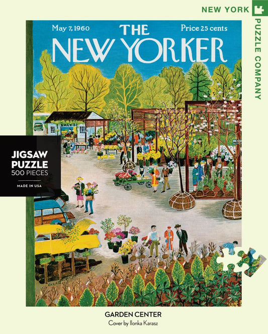 Jigsaw New York Puzzle Co GARDEN CENTRE 500pc