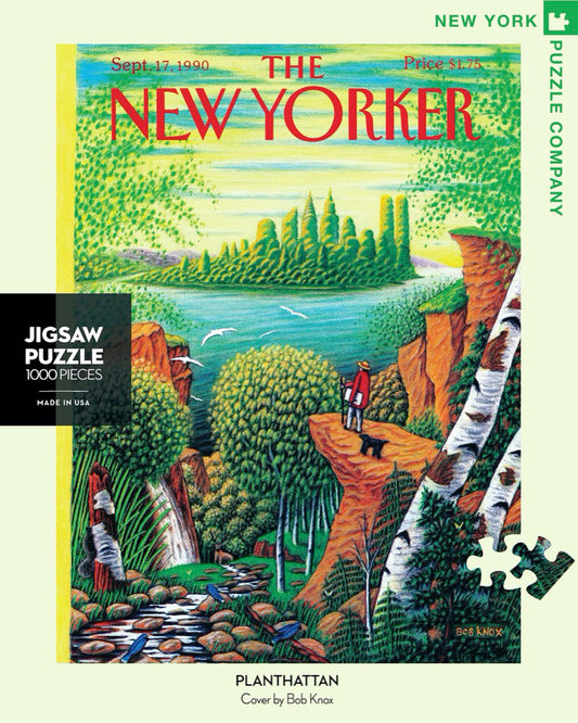 Jigsaw New York Puzzle Co PLANTHATTAN 1000pc