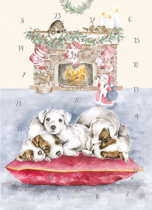Wrendale Designs Advent Calendar PUPPIES & KITTY