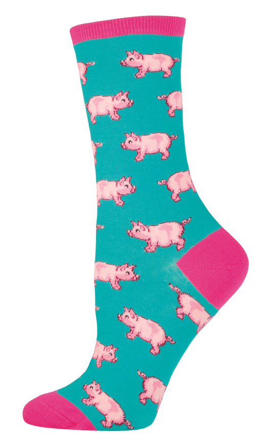 Socksmith Socks Medium (women) PIGS green