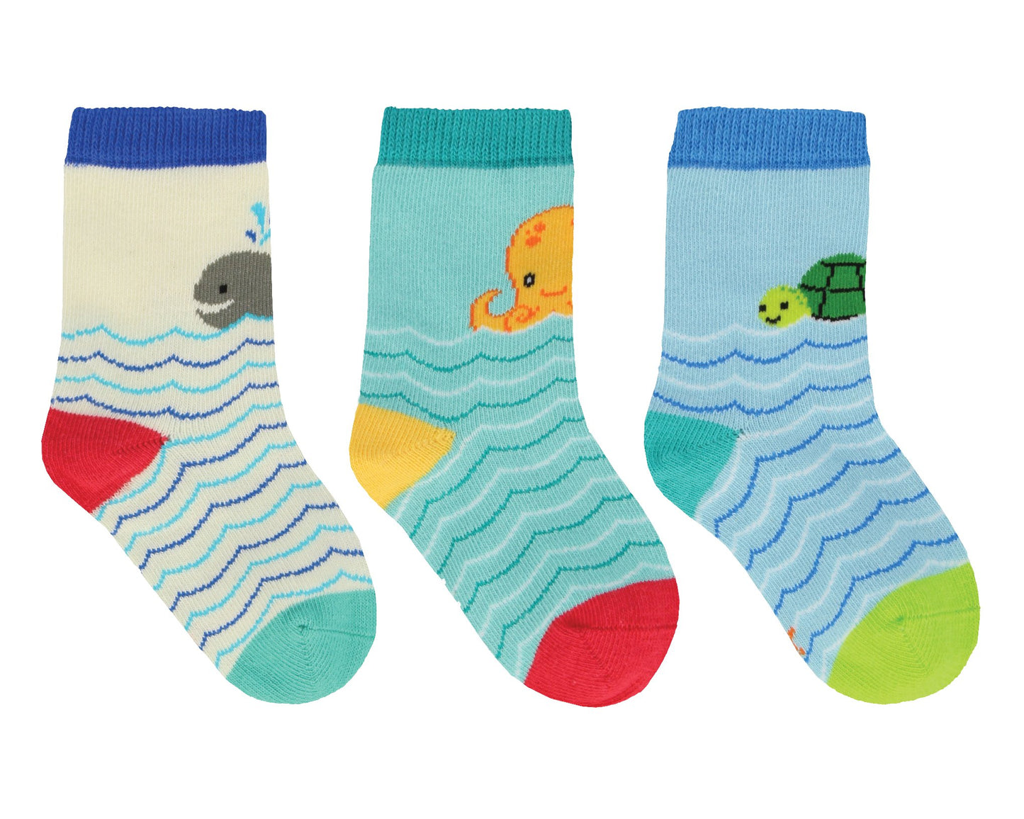 Socksmith Socks S-3 Baby 6-12 months MARINE LIFE