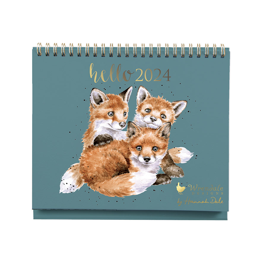 Wrendale Designs 2024 Calendar Desk COUNTRY SET Mulberries & Co