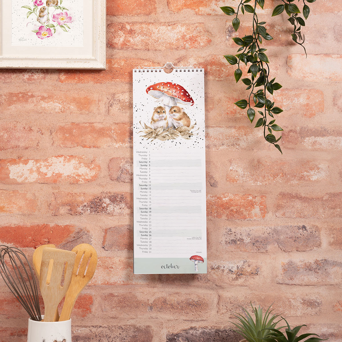 Wrendale Designs 2025 Calendar Slim COUNTRY SET