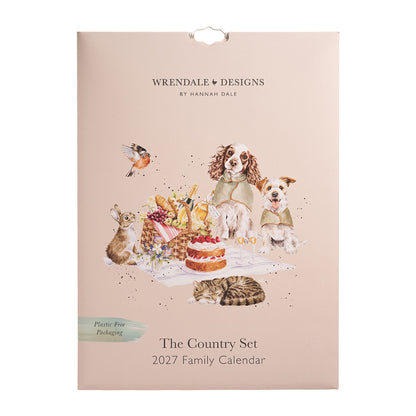 Wrendale Designs 2027 Calendar Organiser COUNTRY SET
