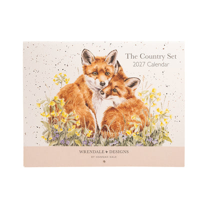 Wrendale Designs 2027 Calendar Landscape COUNTRY SET