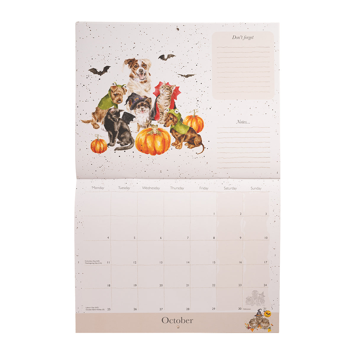 Wrendale Designs 2027 Calendar Landscape COUNTRY SET