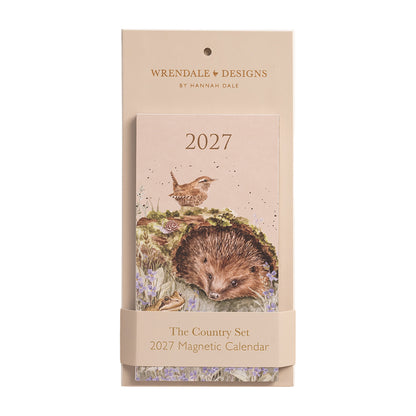 Wrendale Designs 2027 Calendar Mini Magnetic COUNTRY SET