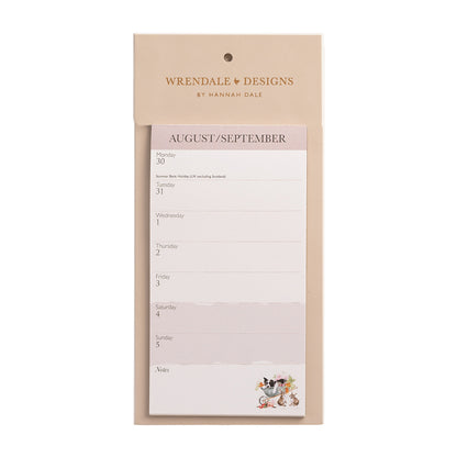 Wrendale Designs 2027 Calendar Mini Magnetic COUNTRY SET